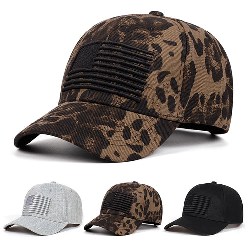 Creative Baseball Hat Embroidered American Flag Hip Hop