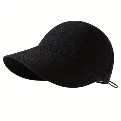 Women's Solid Color Bucket Hat, Sunscreen Outdoor