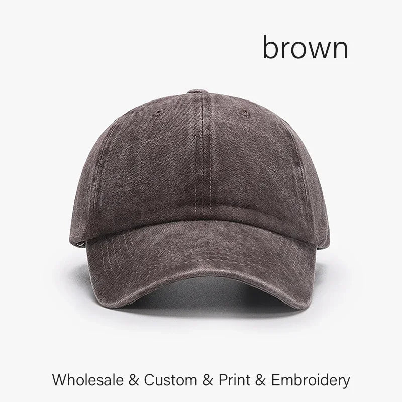 Men And Women DIY Design Letter Embroidery Hat