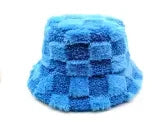 Chessboard Bucket Hat Autumn And Winter