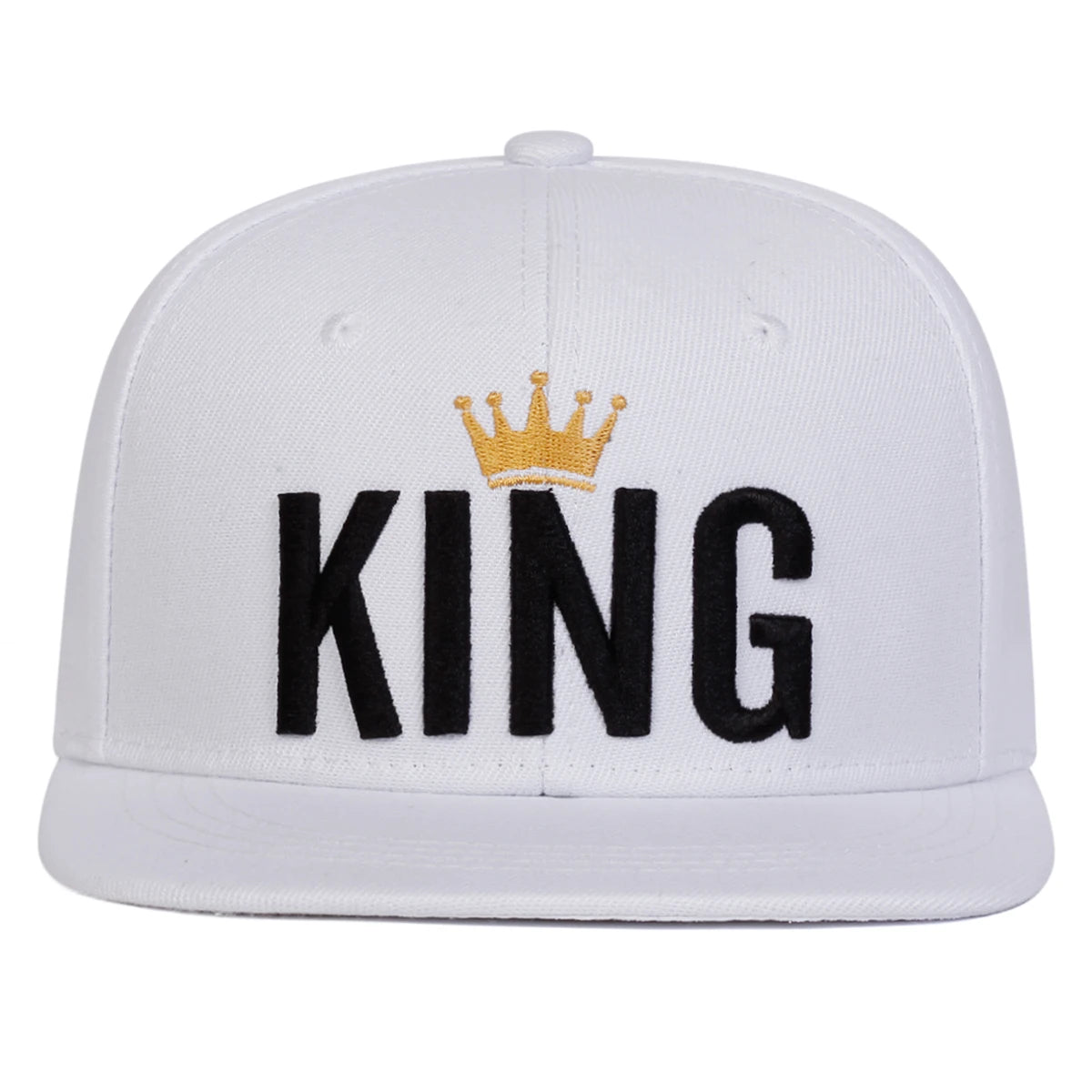 Unisex Crown KING Embroidery Hip Hop Hats Spring Autumn Outdoor Adjustable Casual Baseball Caps Sunscreen Hat