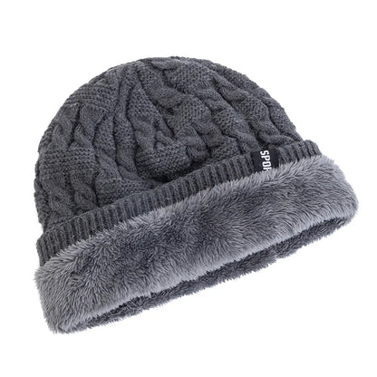 New Women Winter Hats Female Sports Label Casual Beanie Hat