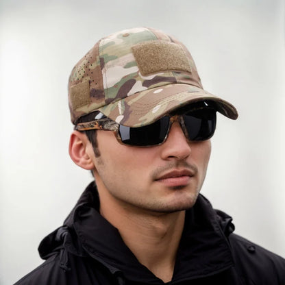 Athletic Casual Breathable Camouflage Baseball Cap for Men