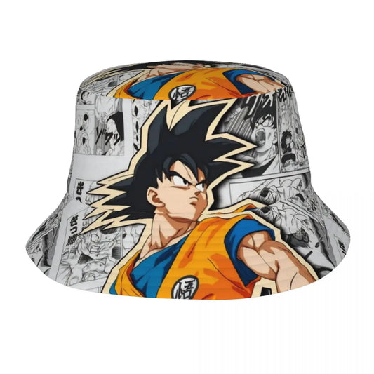 Unisex Bucket Hats Dragon Ball Kakarot DBZ Manga Spring Picnic Headwear