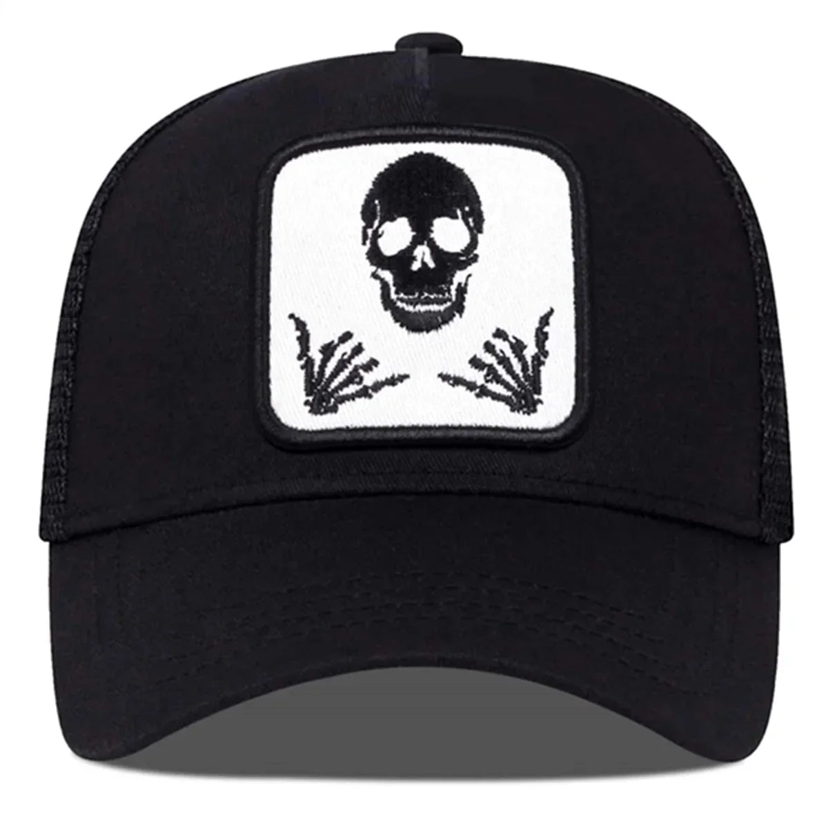 Unisex Personality Embroidery Baseball Net Caps Spring Summer