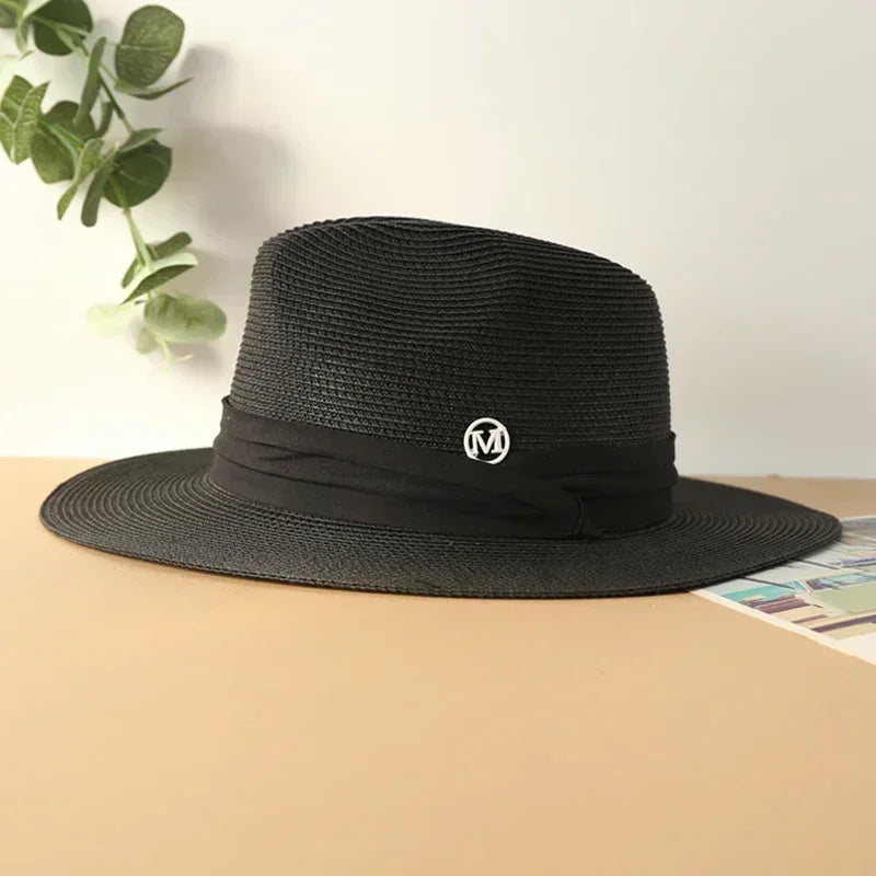 Designer M Big Size XL 61cm 63cm Travel  Panama Straw Hats