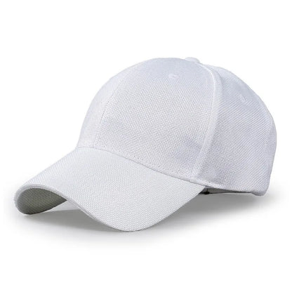 Summer Big Head 65cm Cotton Linen Baseball Caps
