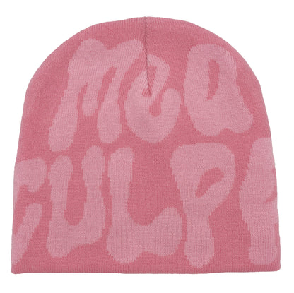 Y2K Knitted Hats Men's And Women's Jacquard Hats