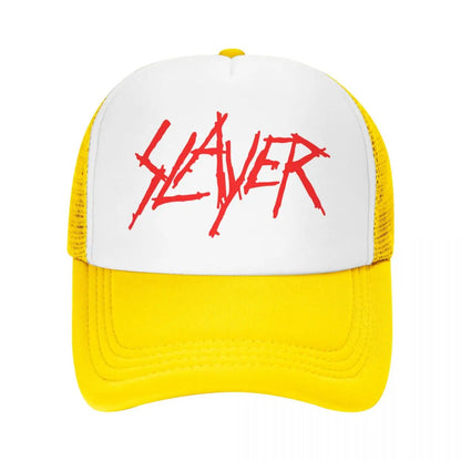 Slayers Logo Trucker Hats Men Women Fashion Dad Hat