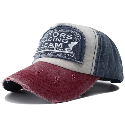 Letter Print Fishing Baseball Cap Man Snapback Hat Hip Hop Vintage 5 Panel Sports Caps for Men Women