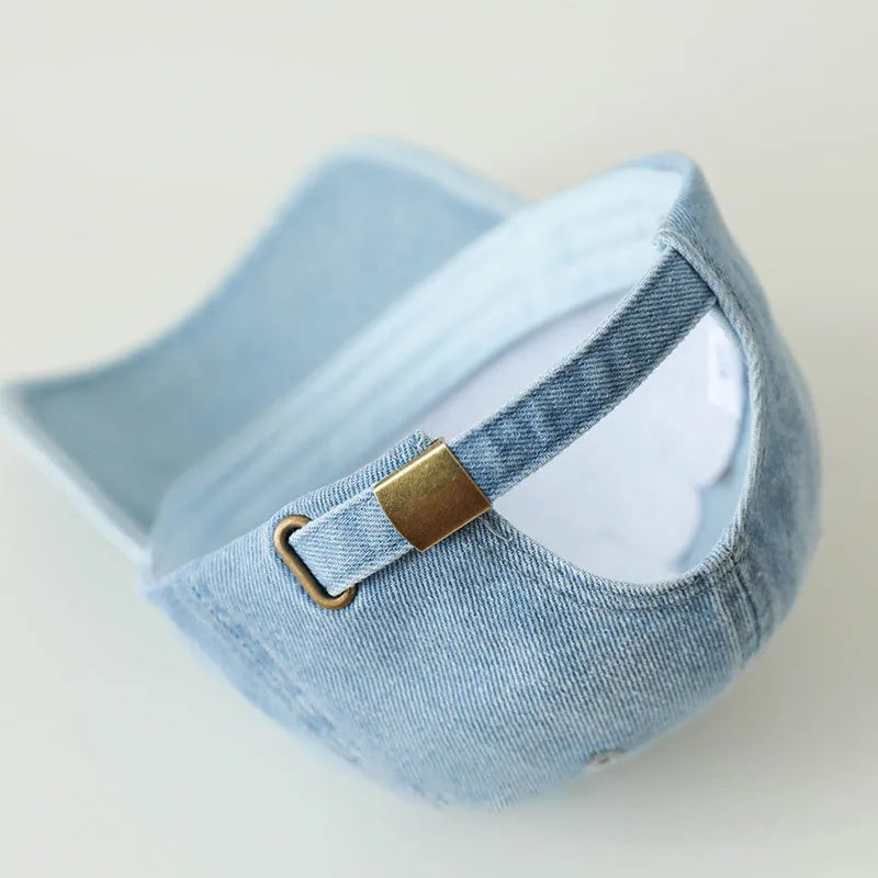 2026 Trending Retro Washed Denim Baseball Cap