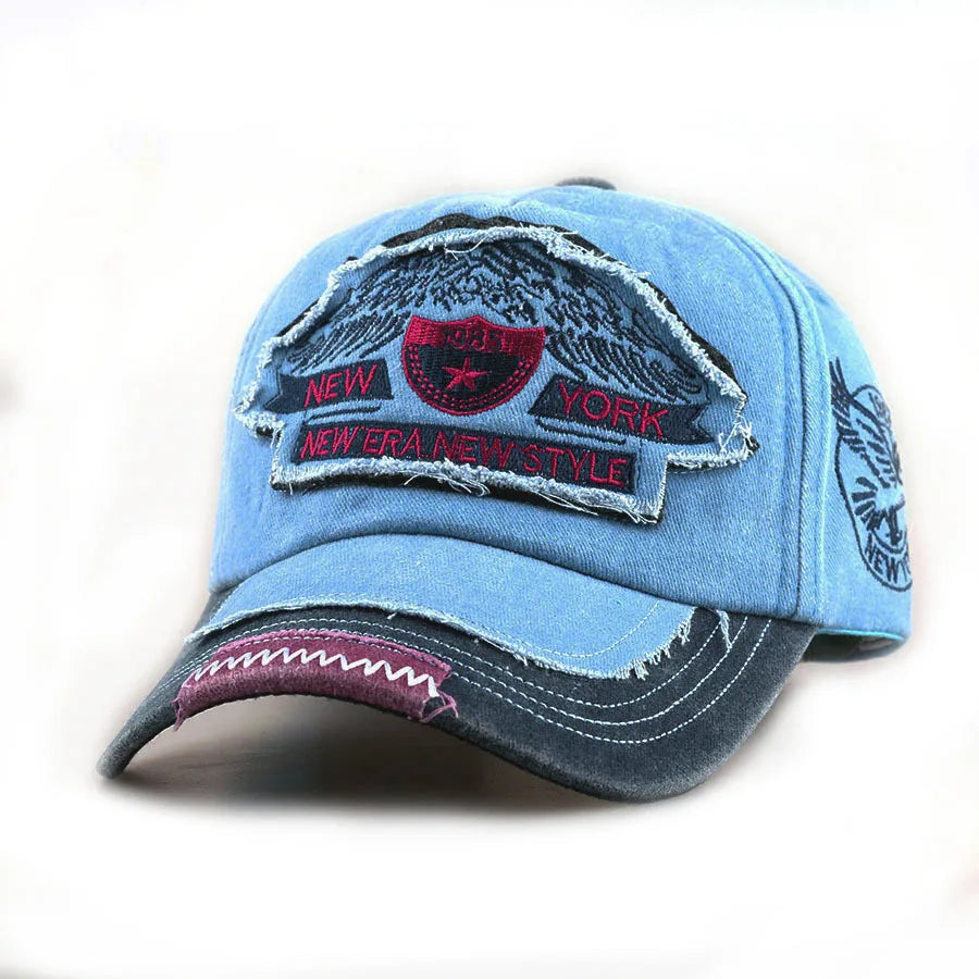 Retro Washed Cotton Baseball Cap