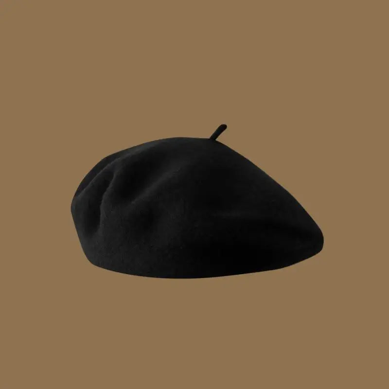 Wool Beret Hat Women French Beret Vintage Painter Cap