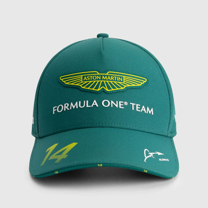 F1 Racing Team Aston Martin Daily Training Baseball Cap Fernando Alonso Men Outdoor Sunscreen Peaked Cap