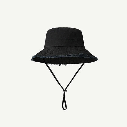 Outdoor Women Bucket Hat Wide Brim Fisherman Hat