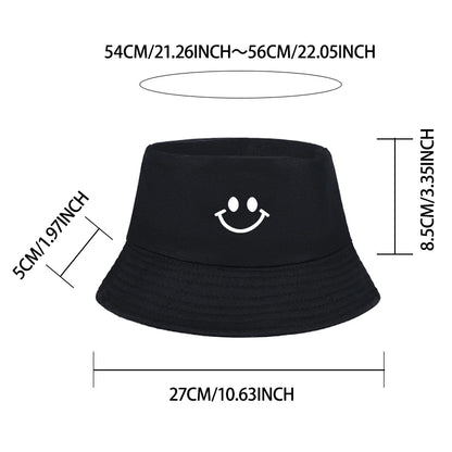 Smiley Face Fisherman's Hat for 2–6-Year-Olds