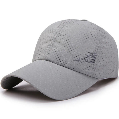 Quick Dry Baseball Cap Outdoor Sports Mesh Breathable Hat