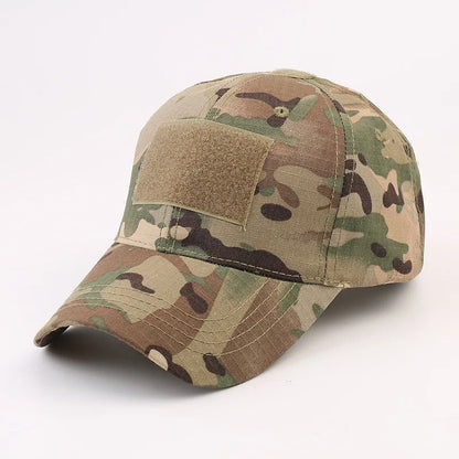 Men Camouflage Baseball Cap Camo Hat Camouflage Outdoor Sports Cap Camo Tactical Cap
