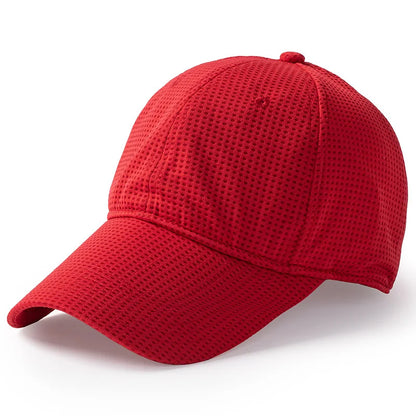 Breathable Quick-Dry Athletic Mesh Long Peak Baseball Cap Summer for Men And Women