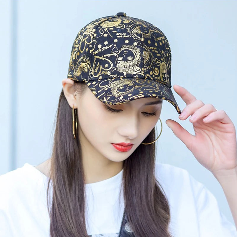 New Trend Reflective Korean Fashion Men Women Baseball Hats