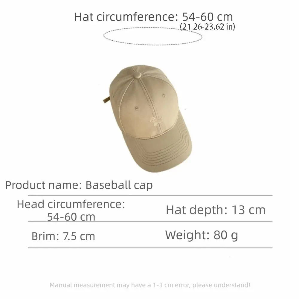 Creative Pony Embroidered Baseball Cap Horse Sunscreen Cartoon Baseball Hat