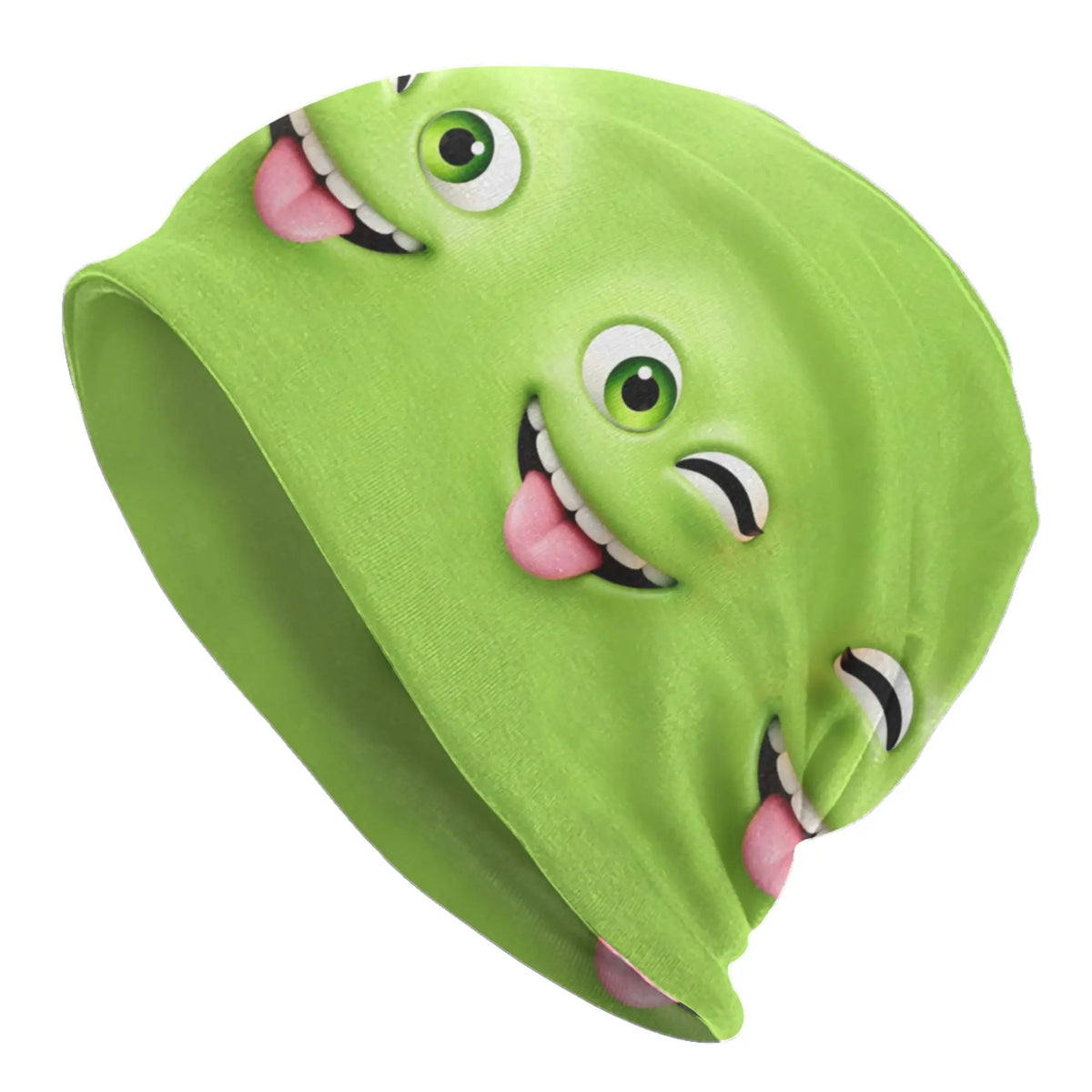 Funny Expression Bonnet Hat Knitted Hats Men Women
