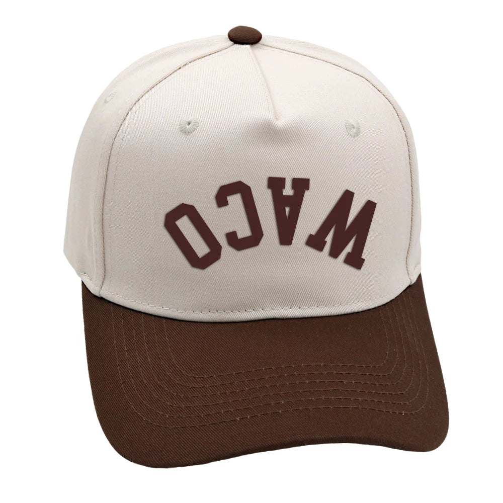 3D Embroidery Baseball Cap Retro Style Adjustable Unisex