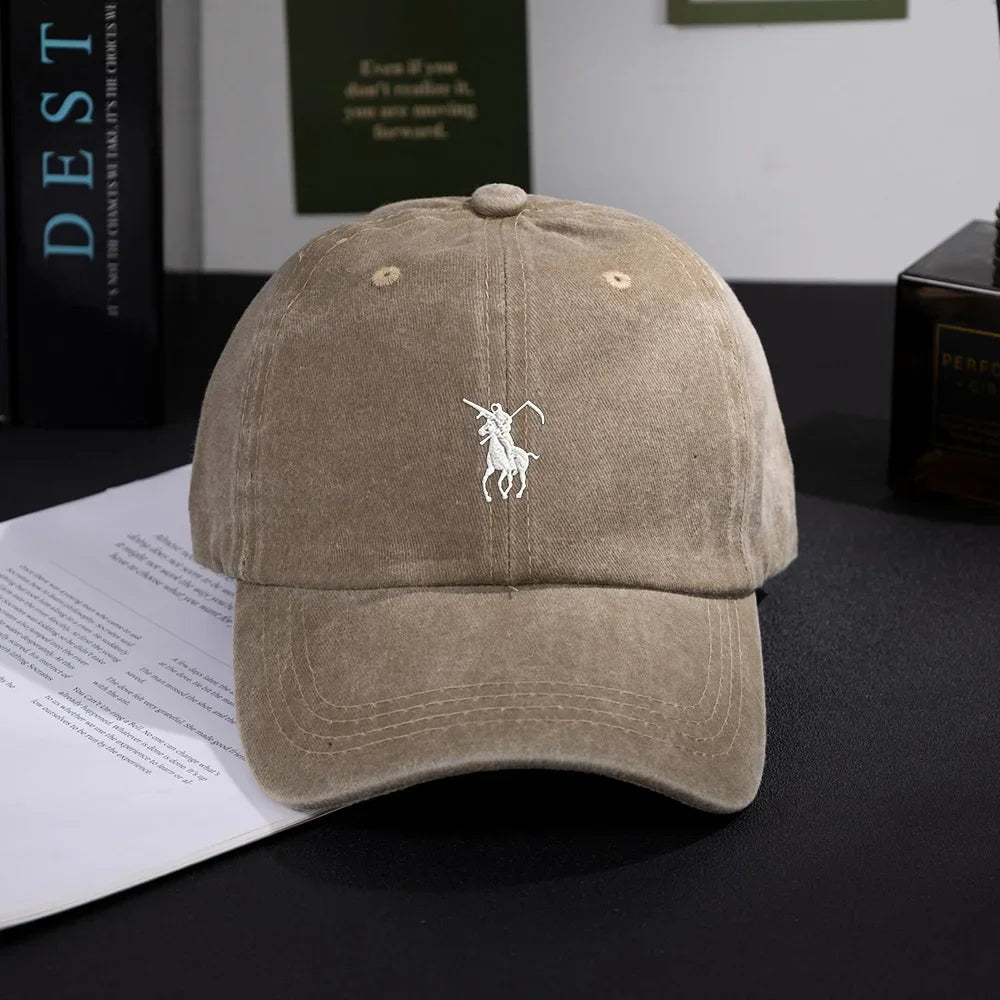 Baseball Caps Soft Cotton Washed Soft Adjustable Sunbonnet Dad Cap Hats Grim Reaper Japan