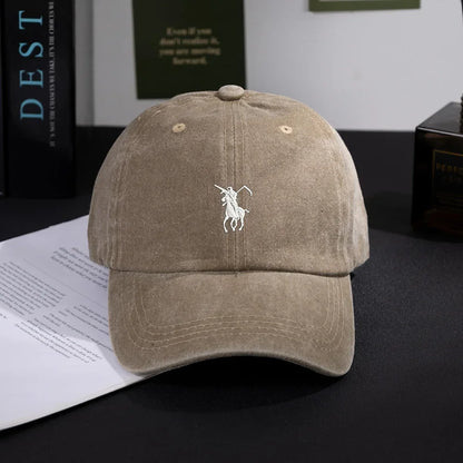 Baseball Caps Soft Cotton Washed Soft Adjustable Sunbonnet Dad Cap Hats Grim Reaper Japan