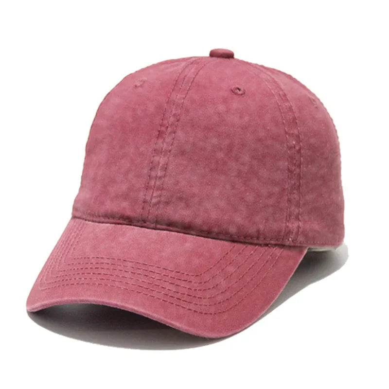 Baseball Cap Washed Daddy Hat Outdoor Cap Sand Washed Old Cowboy Hat Soft Top Sun Hat Embroidery