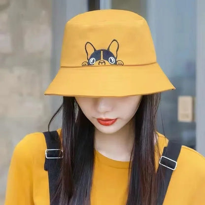 Men Women Japanese Graffiti Letter Outdoor Sun Caps