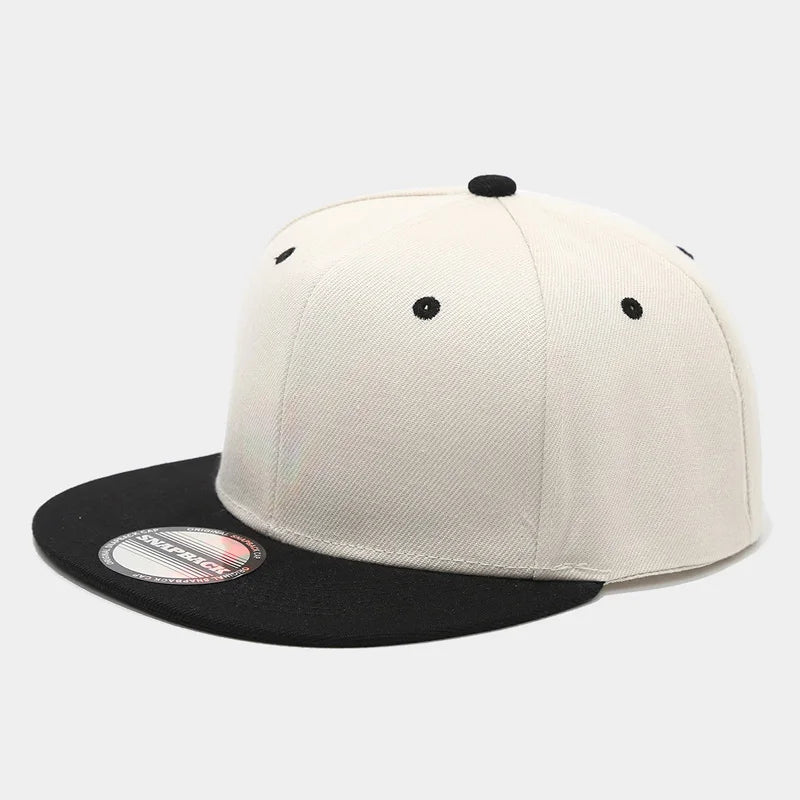 Two-Color Block Hip-Hop Cap For Men And Women, American Casual