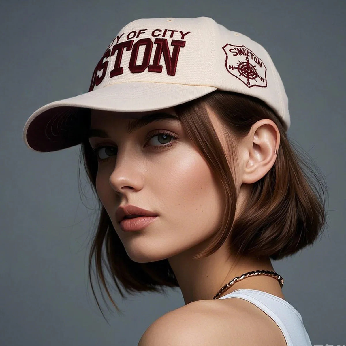 Women Casual Sport Letter Adult Men Wash Denim Caps Embroidery Snapback Caps New Women Hat