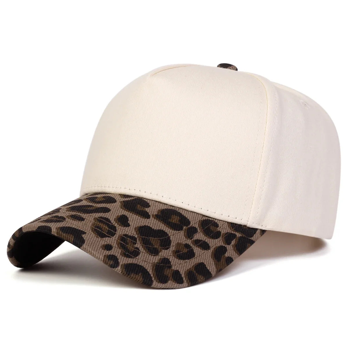 Unisex Light Panel Color Blocked Baseball Caps Spring Autumn