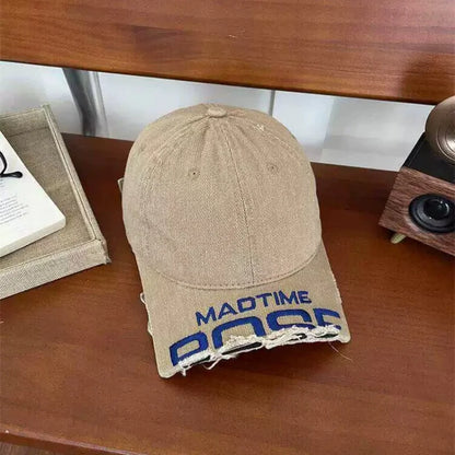 Top Version Letter Embroidery Women Men Baseball Caps Washed Vintage Baseball Hats Unisex Casual Golf Snapback Hat