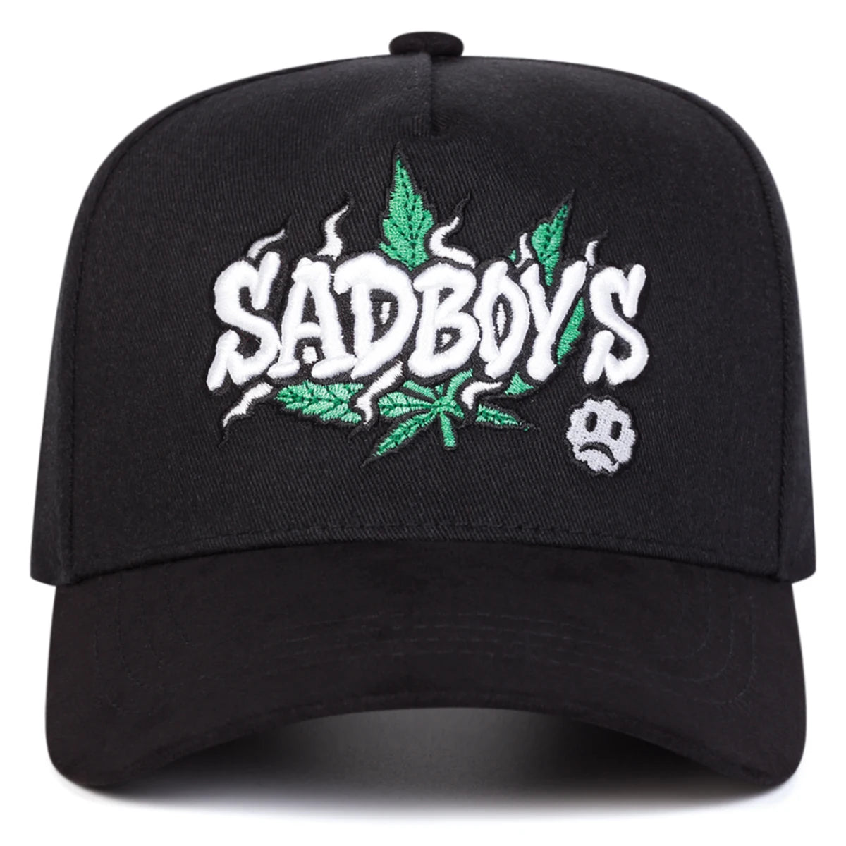 Unisex Sadboys Letter Embroidery Baseball Caps Spring Autumn