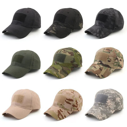 1pc Baseball Caps Camouflage Tactical Outdoor Soldier Combat Paintball Hat Summer