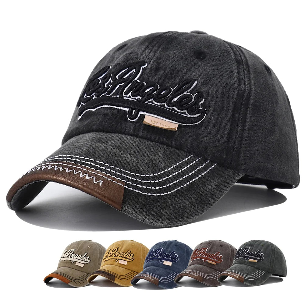 2025 New Designer Spring Summer Letter Embroidery Cotton Baseball Cap