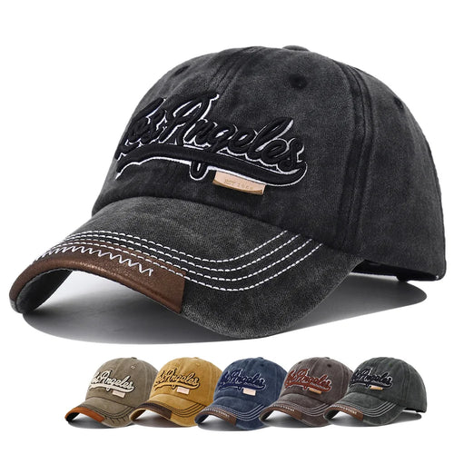 2025 New Designer Spring Summer Letter Embroidery Cotton Baseball Cap