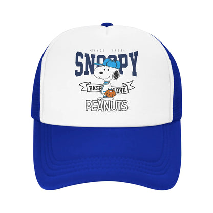 Snoopy Beagle Scouts Adult Outdoor Cartoon Mesh Baseball Cap Summer