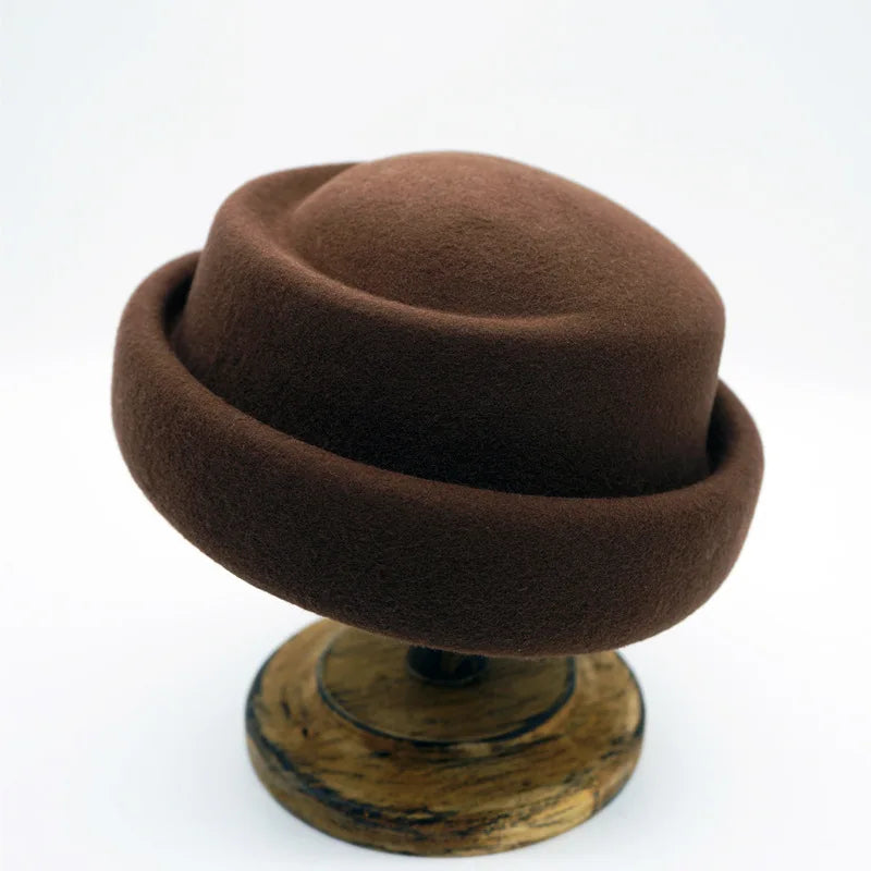 100% Australian Wool Vintage Fashion Fedora Hat