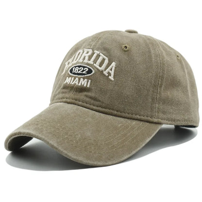 Vintage Washed Cowboy Baseball Cap