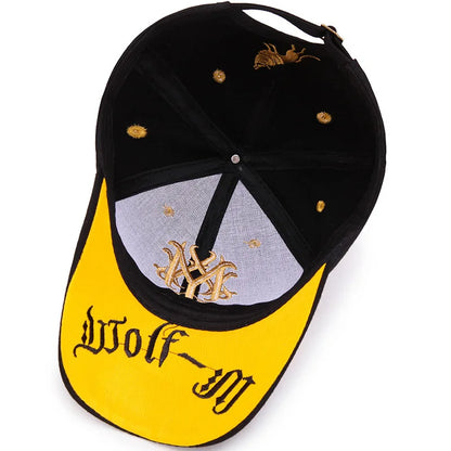 Totem Flame Baseball Cap Men's women's European and American net red Cap Spring and Summer