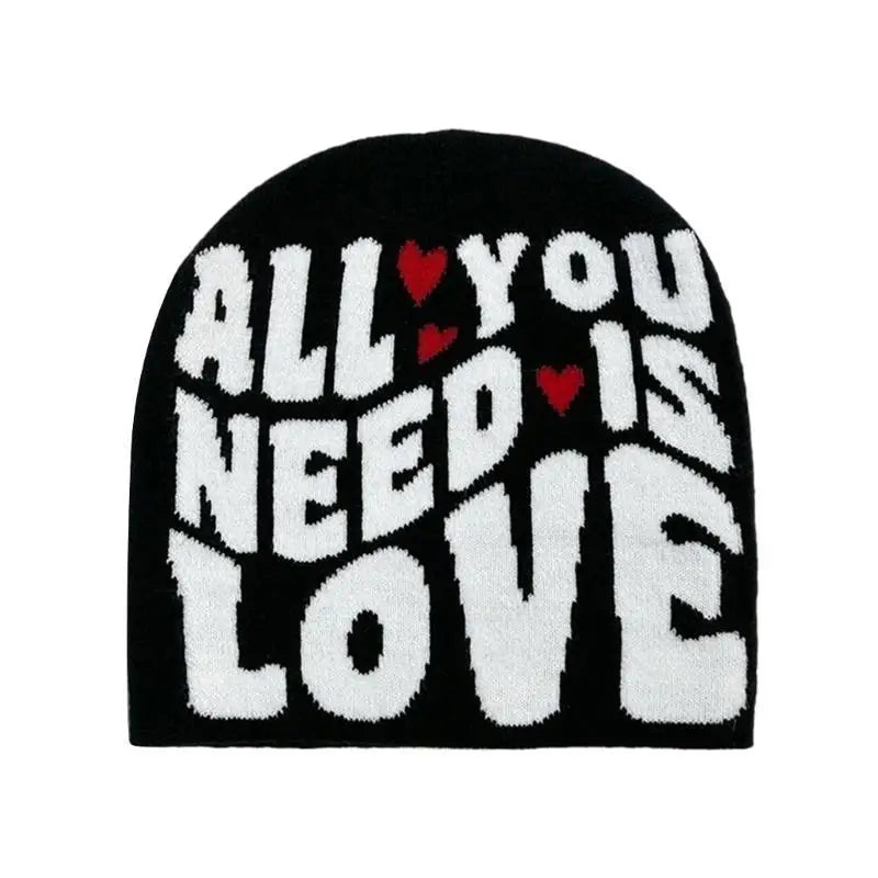 Hip Hop Photo Props Knitted Winter Hat Streetwear Costume Props Skull Cap