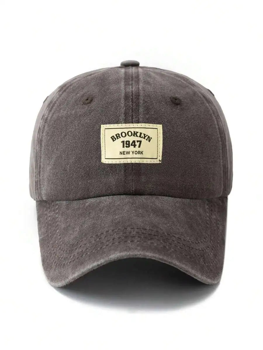 Unisex Washed Denim Baseball Cap Adjustable Casual Hat