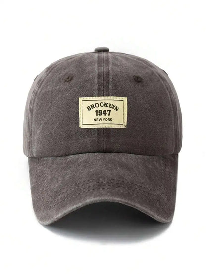 Unisex Washed Denim Baseball Cap Adjustable Casual Hat