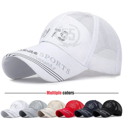 Fashion Accessories Print Pattern Breathable Brim Baseball Cap Unisex Outdoor