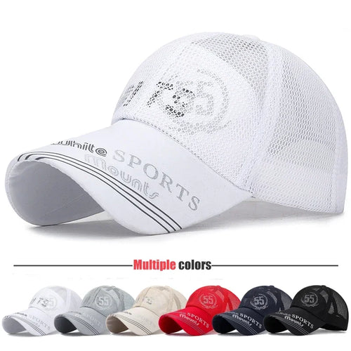 Fashion Accessories Print Pattern Breathable Brim Baseball Cap Unisex Outdoor