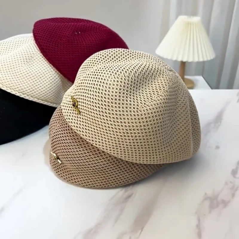 Women's Korean Style Fashion Thin Beret Hat