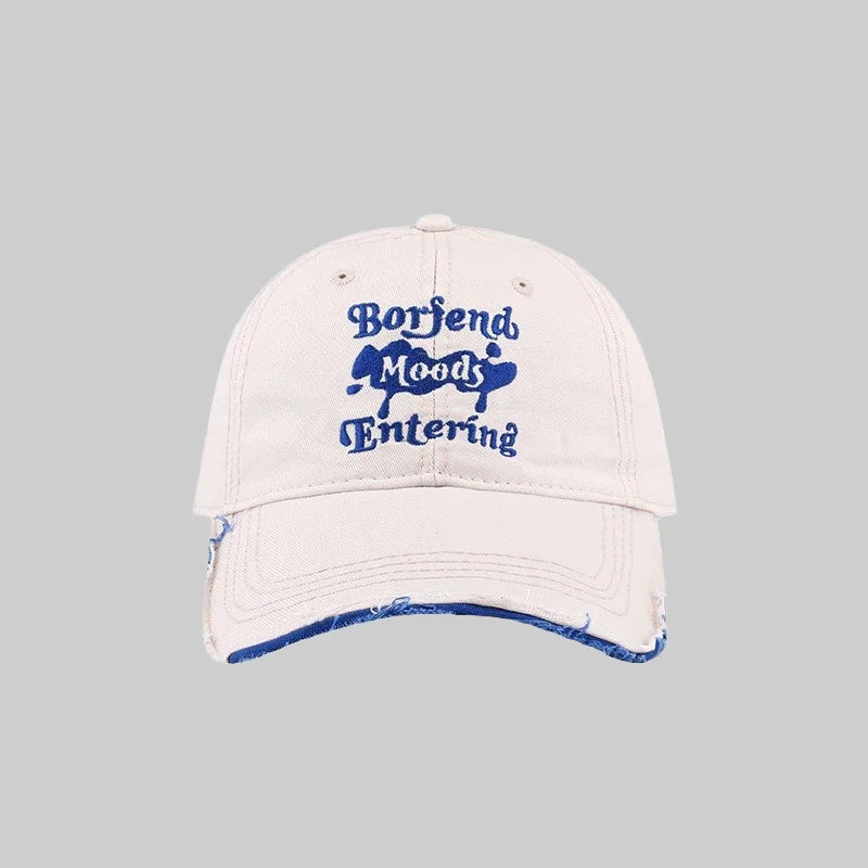 Embroidery Letter Baseball Caps for Women